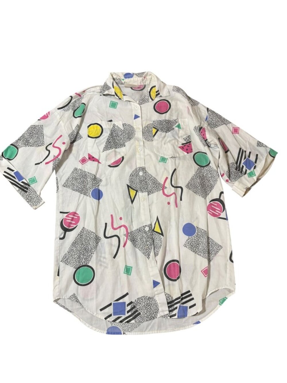 Vintage Ms. Paquette Medium Button Up Shirt